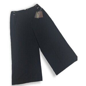 Forever 21 Misses S/P Small Petite Black Capri Gaucho Pants New